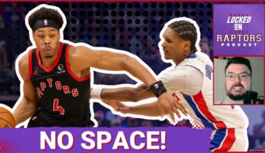 Toronto Raptors offense SUFFOCATED by Detroit Pistons, but that 4th quarter was a lotta fun!!