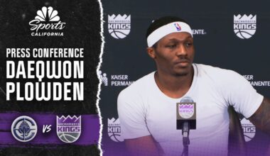 Kings' Daeqwon Plowden describes how confidence has risen with increased minutes