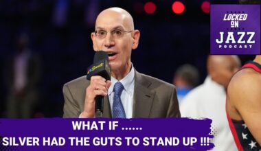WEAKNESS - Adam Silver's INABILITY to STAND UP Hurts the NBA Narrative | Utah Jazz Podcast