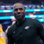 Los Angeles Lakers forward LeBron James (23) walks off the court after the game against the Golden State Warriors at the Chase Center. Mandatory Credit: Cary Edmondson-Imagn Images