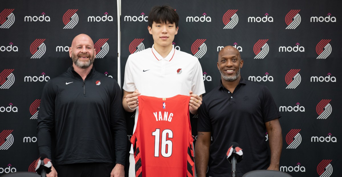 Blazers Fined, Assistant GMs Suspended for Illegal Contact with Yang Hansen Before NBA Draft