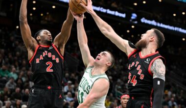 Toronto Raptors (43-34) at Boston Celtics (52-25) Game #78 4/5/26