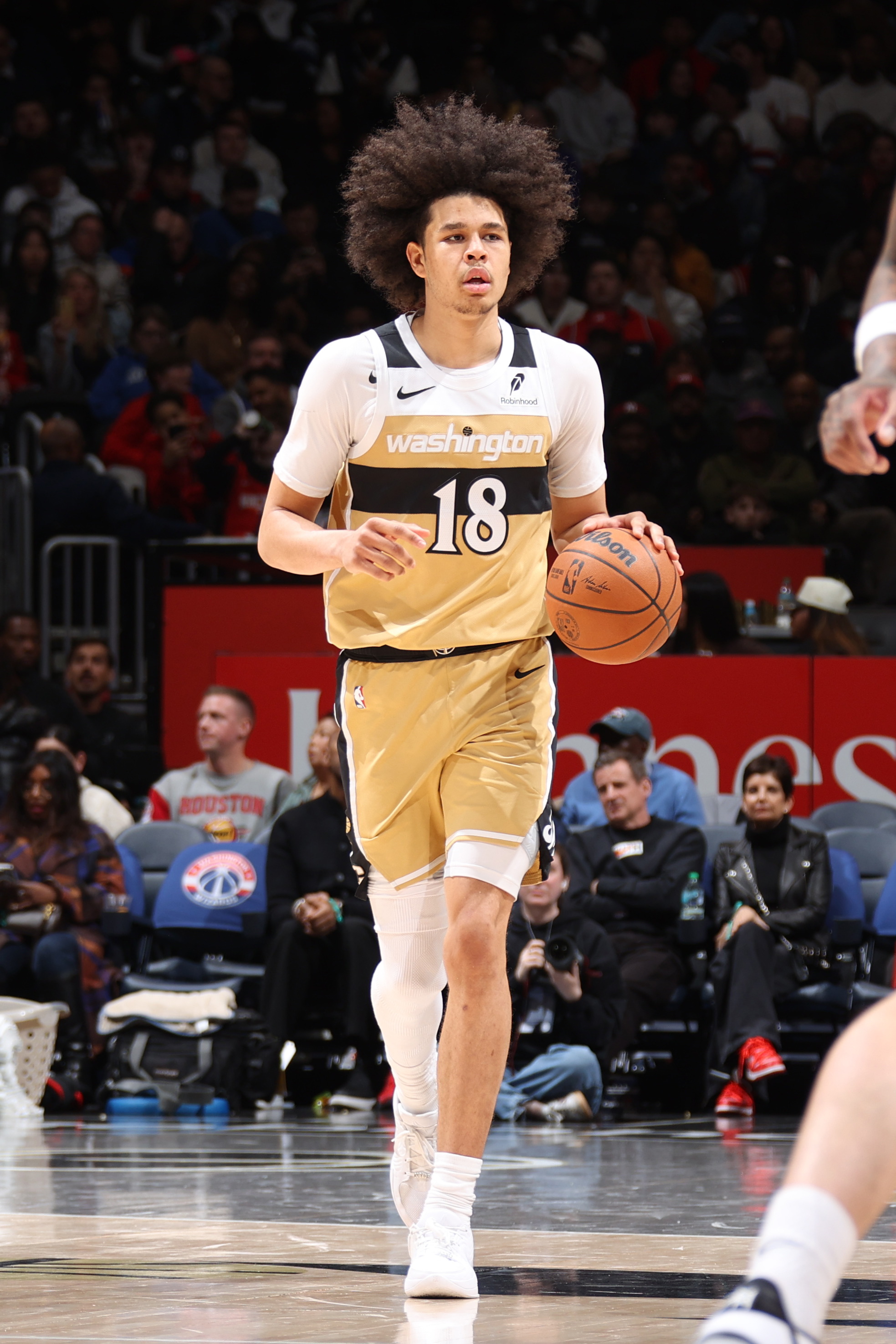 Kyshawn George improved significantly in his second NBA season.