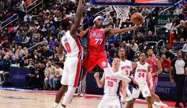 Sixers face East-leading Pistons to close penultimate back-to-back