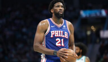 Joel Embiid listed as doubtful for Sixers-Timberwolves