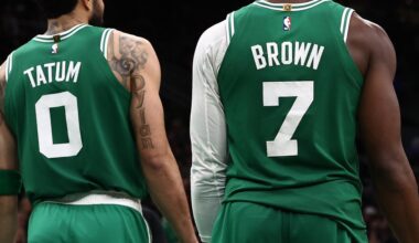 Slightly different versions of Jaylen Brown and Jayson Tatum have yielded perfect harmony for the Celtics
