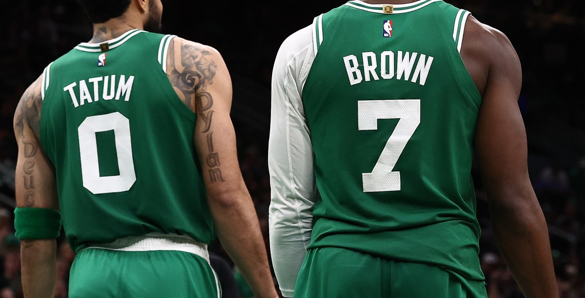 Slightly different versions of Jaylen Brown and Jayson Tatum have yielded perfect harmony for the Celtics