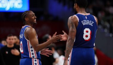 Paul George scores 39 points in Philadelphia 76ers' win over Washington Wizards