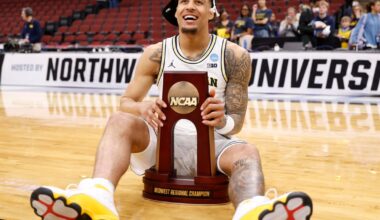 Pennsauken, New Jersey rallies around native son Yaxel Lendeborg, as he leads Michigan to NCAA Final Four