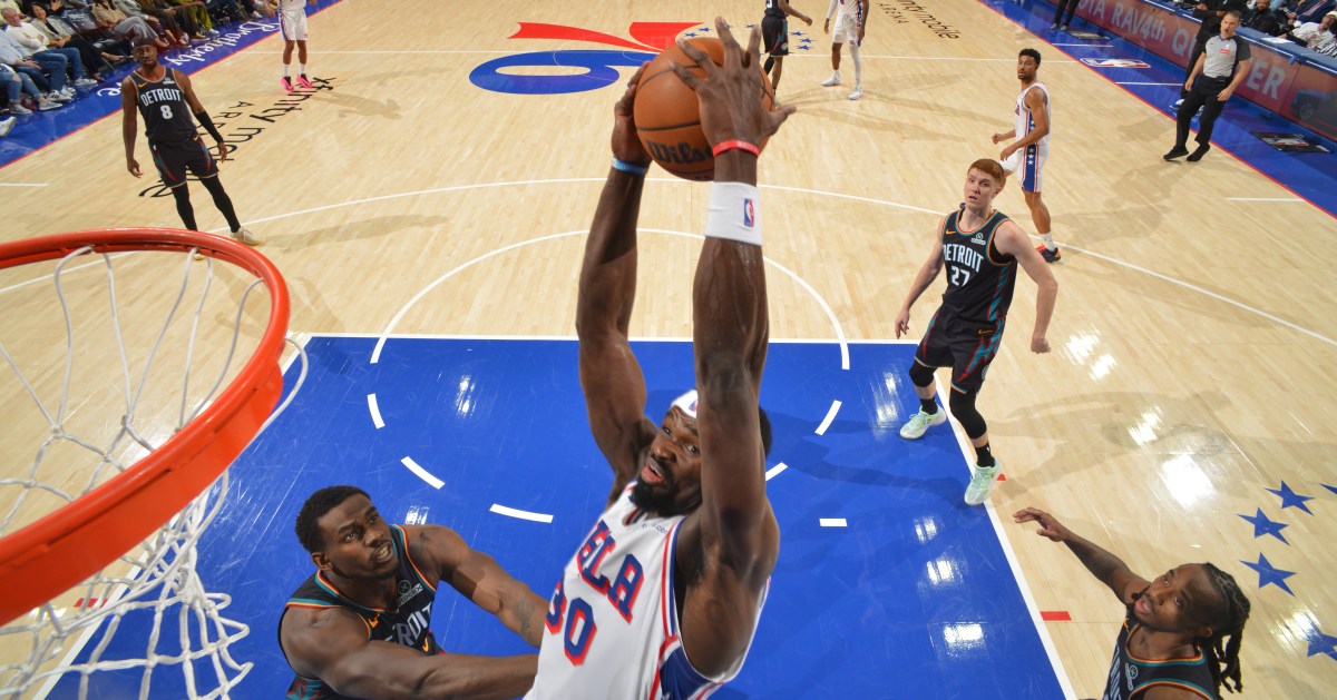 Sixers Bell Ringer: Sixers simply outplayed as Pistons win comfortably, clinch No. 1 seed in East