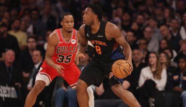 Knicks rout Bulls 136-96 in a game they led by 47 points