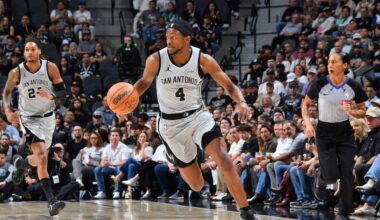 Spurs down Blazers 112-101 behind balanced attack