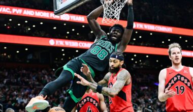 10 Takeaways from Celtics late victory over scrappy Raptors