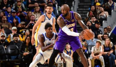 NBA scores: LeBron James turns back clock as Lakers beat Warriors