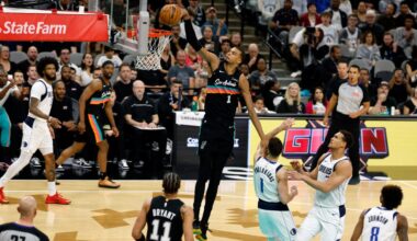 Strong second half sees Spurs rout Mavs in penultimate game of regular season