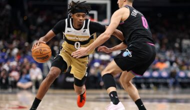 Bright Spots in the Rubble: Coulibaly, Carrington Stand Out in Latest Wizards Defeat