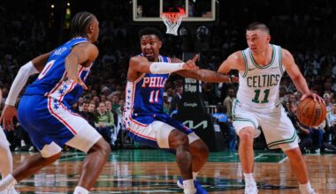 Philadelphia 76ers (0-1) at Boston Celtics (1-0) Round1 Game 2 4/21/26