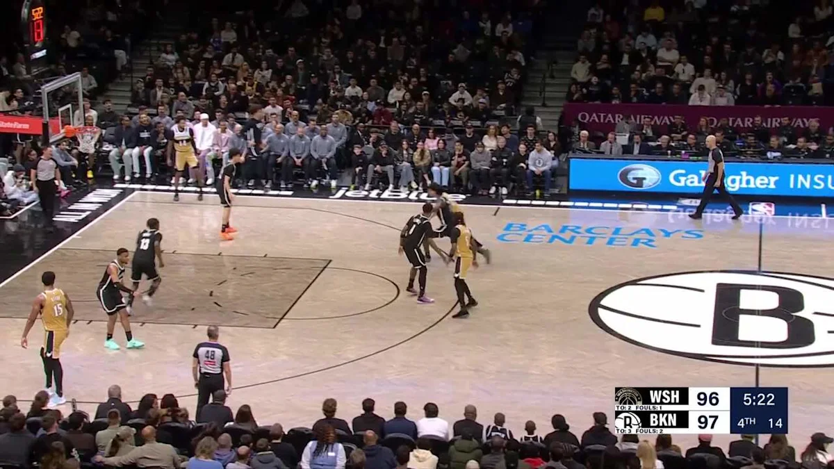 Will Riley with 30 points vs. Brooklyn Nets