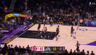 Rui Hachimura throws it down!