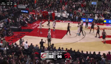 RJ Barrett with 33 points vs. Cleveland Cavaliers