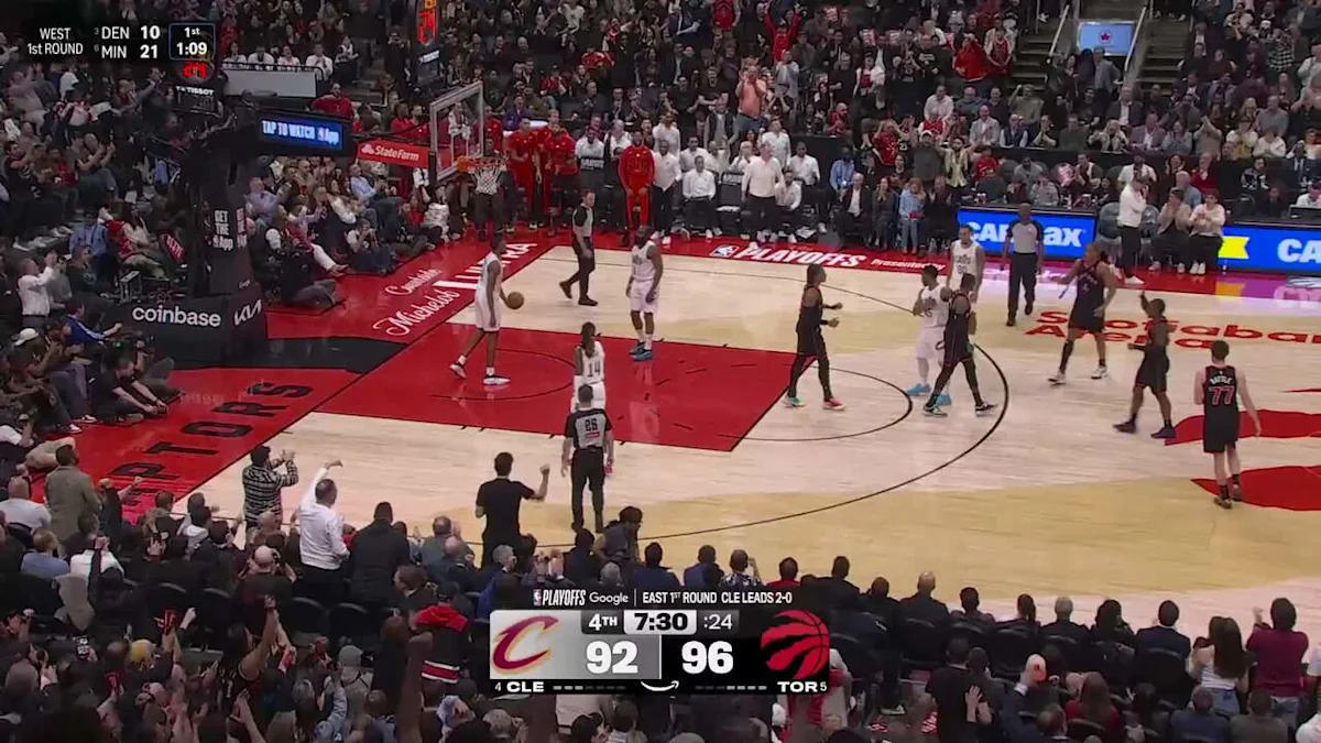 RJ Barrett with 33 points vs. Cleveland Cavaliers