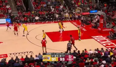 Alperen Sengun with 33 points vs. Los Angeles Lakers