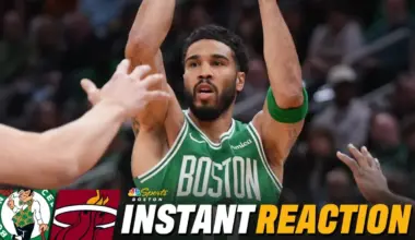 INSTAN REACTION: Historic first quarter helps propel Celtics to INSANE win over Heat