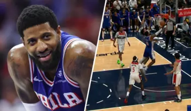 Paul George gets hot start vs Wizards with 14 points on 5-7 shooting