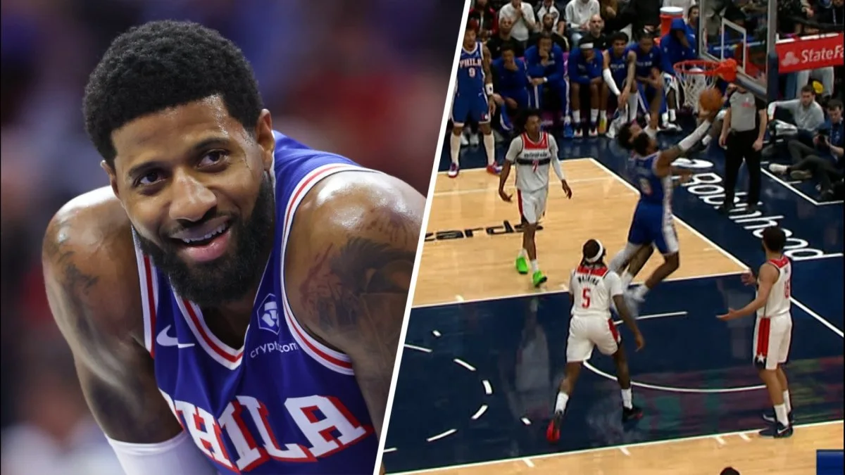 Paul George gets hot start vs Wizards with 14 points on 5-7 shooting