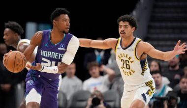 Pacers to finish roadie in Cleveland scrounging up healthy bodies after loss to Hornets