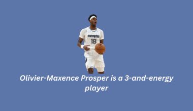 Olivier-Maxence Prosper is a 3-and-energy player
