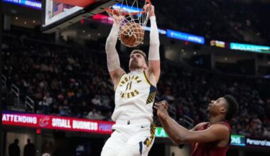 Pacers lose late against Cavs, return home to face Timberwolves