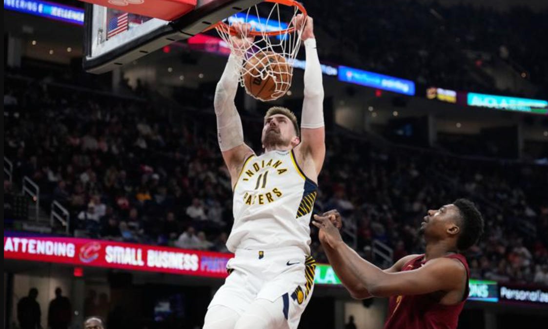 Pacers lose late against Cavs, return home to face Timberwolves