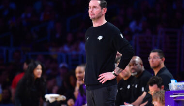 JJ Redick reacts to Kevin Durant returning to face Lakers for Game 2