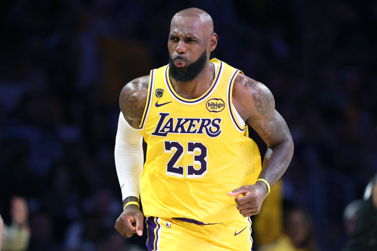 Skip Bayless, NBA world react as LeBron James, Lakers near Rockets sweep with Game 3 win