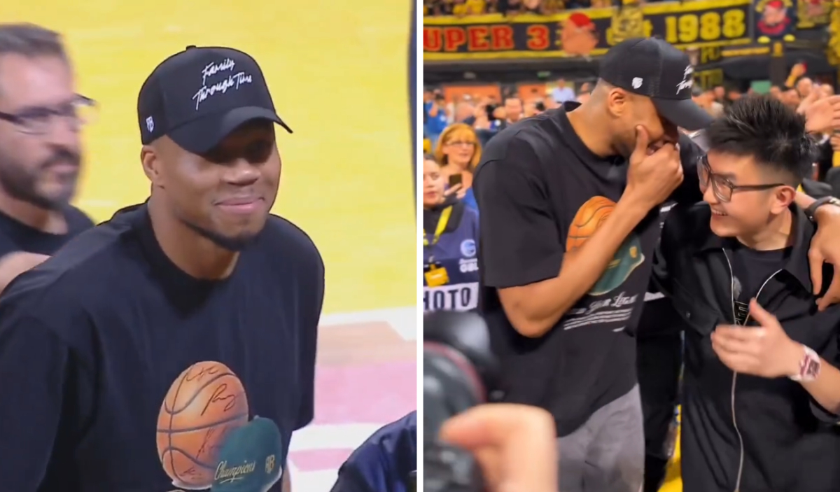 Greek crowd urges Giannis to leave Bucks for Aris, creates viral chant