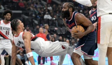 Toumani Camara of Portland Trail Blazers Breaks Offensive Foul Record