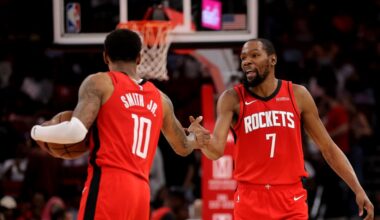 Rockets cruise to their 5th consecutive win, beat Jazz 140-106