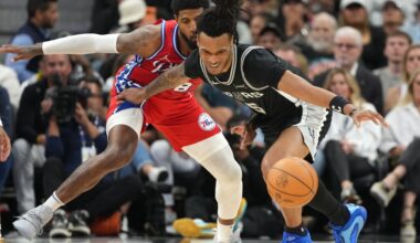 Box Grades: Spurs use efficient shooting to overcome 76ers despite losing Wemby