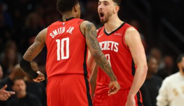 Rockets make it seven in a row with 119-105 win over Phoenix