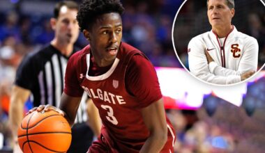 USC men's basketball snags former Colgate guard Jalen Cox