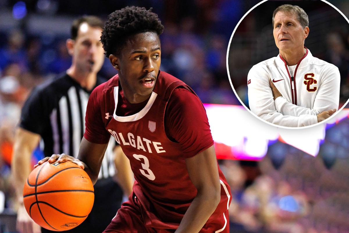 USC men's basketball snags former Colgate guard Jalen Cox