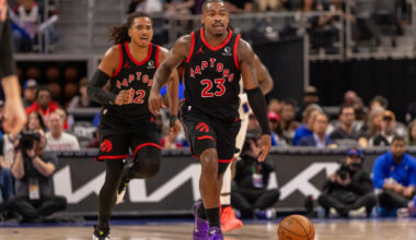 Raptors’ Shead draws 65th offensive foul call of the season