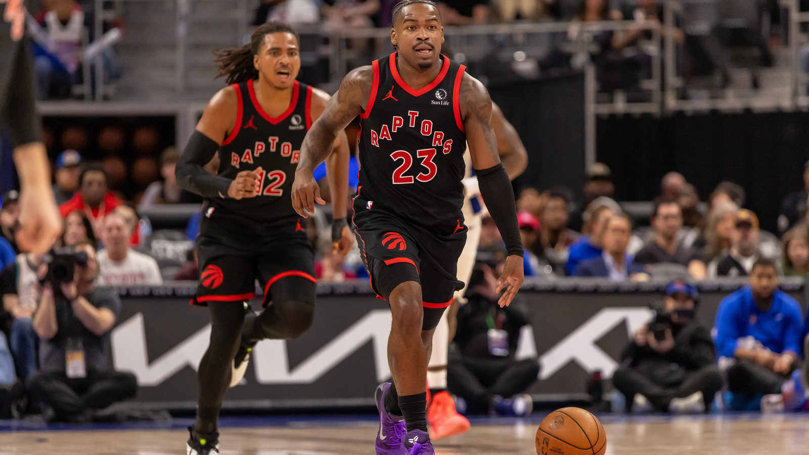Raptors’ Shead draws 65th offensive foul call of the season