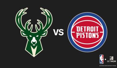 Bucks vs Pistons Player Prop Bets Tonight