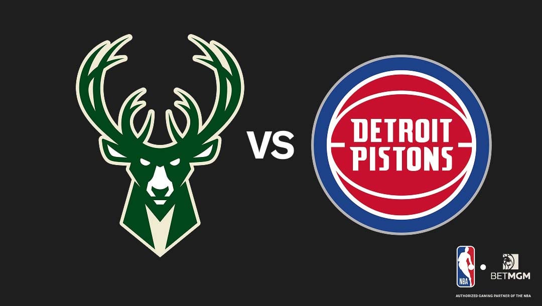 Bucks vs Pistons Player Prop Bets Tonight