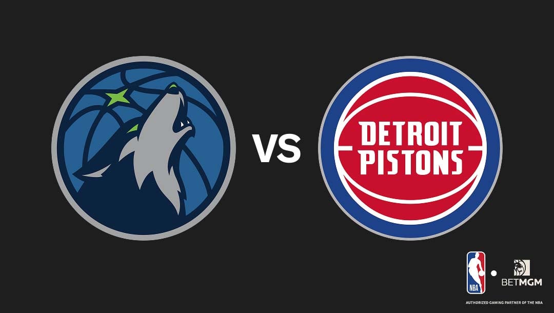 Timberwolves vs Pistons Player Prop Bets Tonight