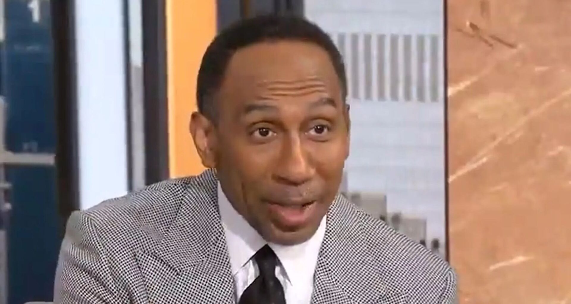 New York Knicks star Josh Hart gasps 'I beg your pardon?' after Stephen A. Smith's slip-up on First Take