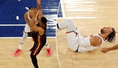 CJ McCollum takes issue with Jalen Brunson's 'Broadway show' after run-in moment