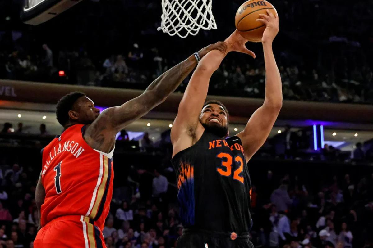 Karl-Anthony Towns believes Knicks' sky high playoff expectations are a 'blessing'